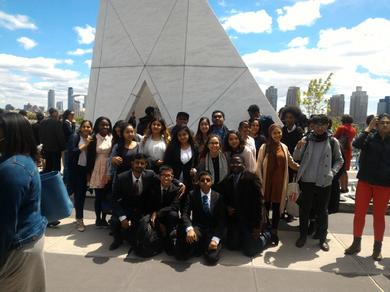 WBS Youth and Other Youth at The United Nations Remebering Slavery May 12, 2017